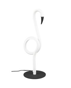 Trio Ingo R54581131 witte tafellamp in de vorm van een flamingo