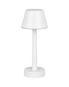 Reality Vidal R54991131 mat witte oplaadbare terraslamp