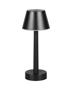 Reality Vidal R54991132 zwart oplaadbaar tafellampje