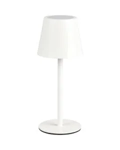 Reality Diaz R55961131 witte oplaadbare tafellamp voor buiten