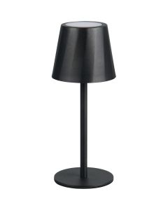 Reality Diaz R55961132 zwarte oplaadbare tafellamp voor buiten