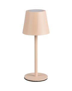 Reality Diaz R55961166 zand kleurige oplaadbare tafellamp voor buiten