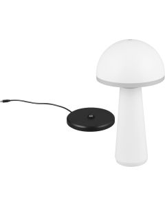 Reality Fungo R57716131 witte oplaadbare tafellamp