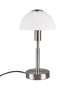 Trio Don R59111007 staal kleurige tafellamp