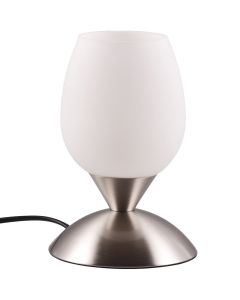 Trio Cup R59441007 mat staal kleurig tafellampje