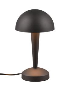 Tafellamp Canaria zwart 27cm