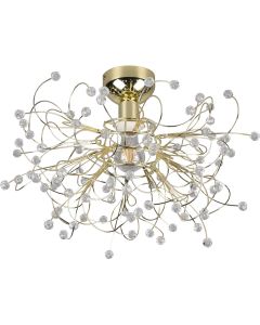 Trio Gloria R61311003 goud kleurige plafondlamp