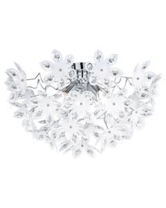 Trio Blowball R61903001 plafonnière wit