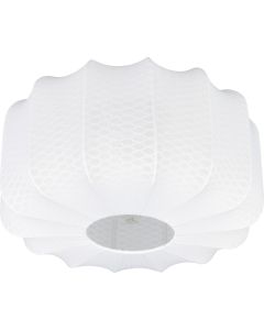 Casalum Madeline R61971901 plafonniere van wit textiel
