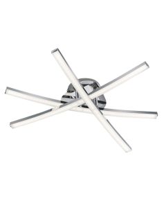 Trio Capella R62491306 plafonnière chroom
