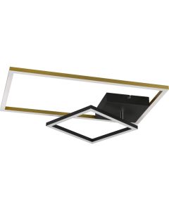 Trio Padella R62642108 mat messing plafondlamp