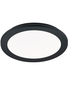Trio Camillus R62921532 zwarte badkamer plafonniere
