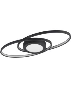 Plafondlamp Galaxy zwart 57cm