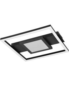 Plafondlamp Wheeler zwart 35cm