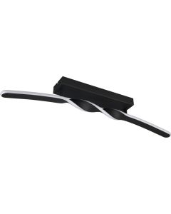 Reality Ginko R65791132 zwarte sierlijke plafondlamp