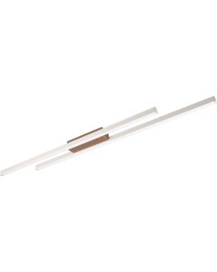 Plafondlamp Odio koffie 110cm