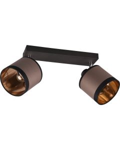 Trio Davos R81552041 spot met taupe kapjes