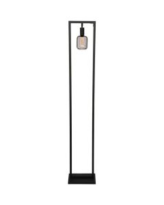 Freelight Soluno S3719Z zwart metalen vloerlamp