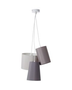 Brilliant Trial 93377/22 hanglamp grijs