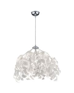 Trio Leavy R10461901 hanglamp wit