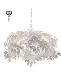 Trio Leavy R10464001 hanglamp wit