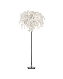 Trio Leavy R40463001 vloerlamp wit