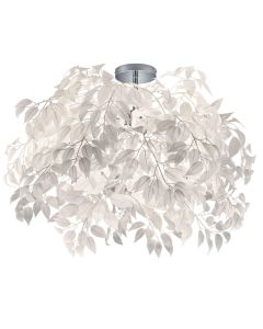 Trio Leavy R60463001 plafonnière wit