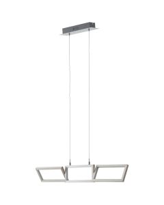 Brilliant Tunar G93450/21 hanglamp alu