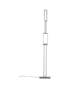 Brilliant Tunar G93453/21 vloerlamp alu