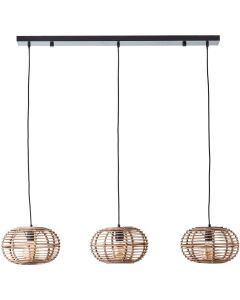 Brilliant Woodball 99884/06 rotan hanglamp