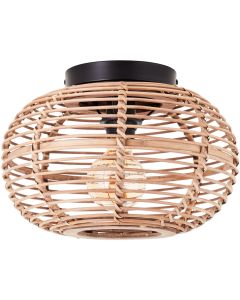 Brilliant Woodball 99886/06 rotan plafondlamp