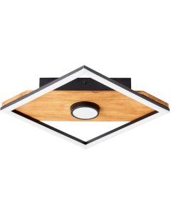 Brilliant Woodbridge G99755/76 houten plafondlamp